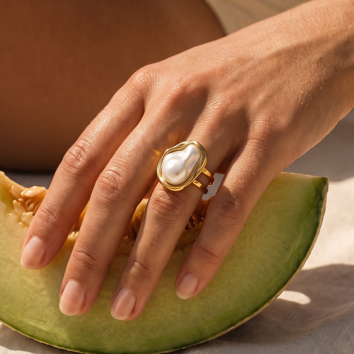 Atlas Ring — worn