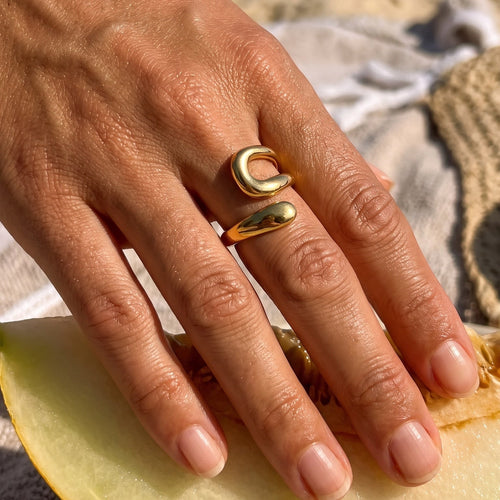 Dalia Ring — worn