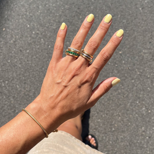 Wave Bracelet — worn