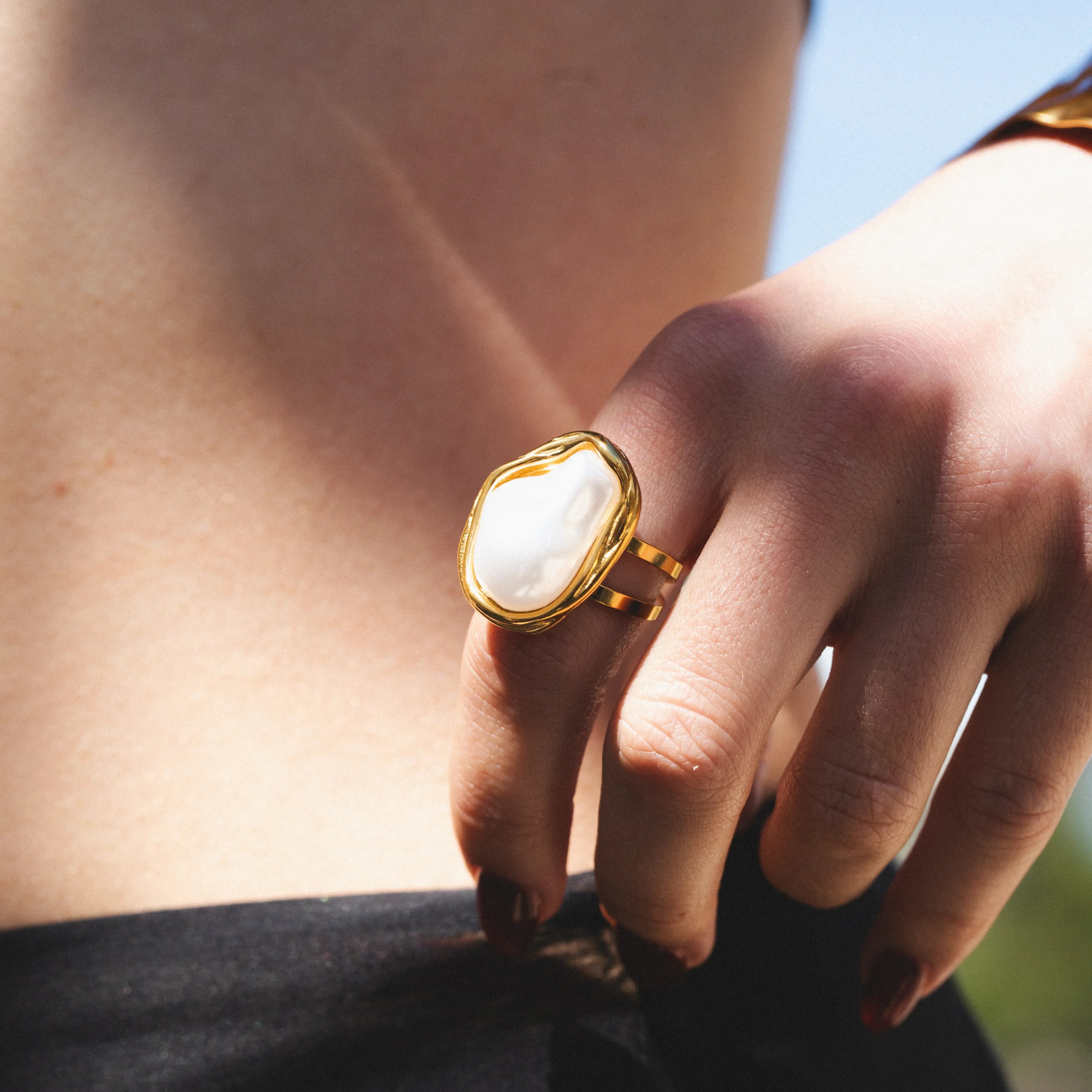 Atlas Ring — studio shot on light grey