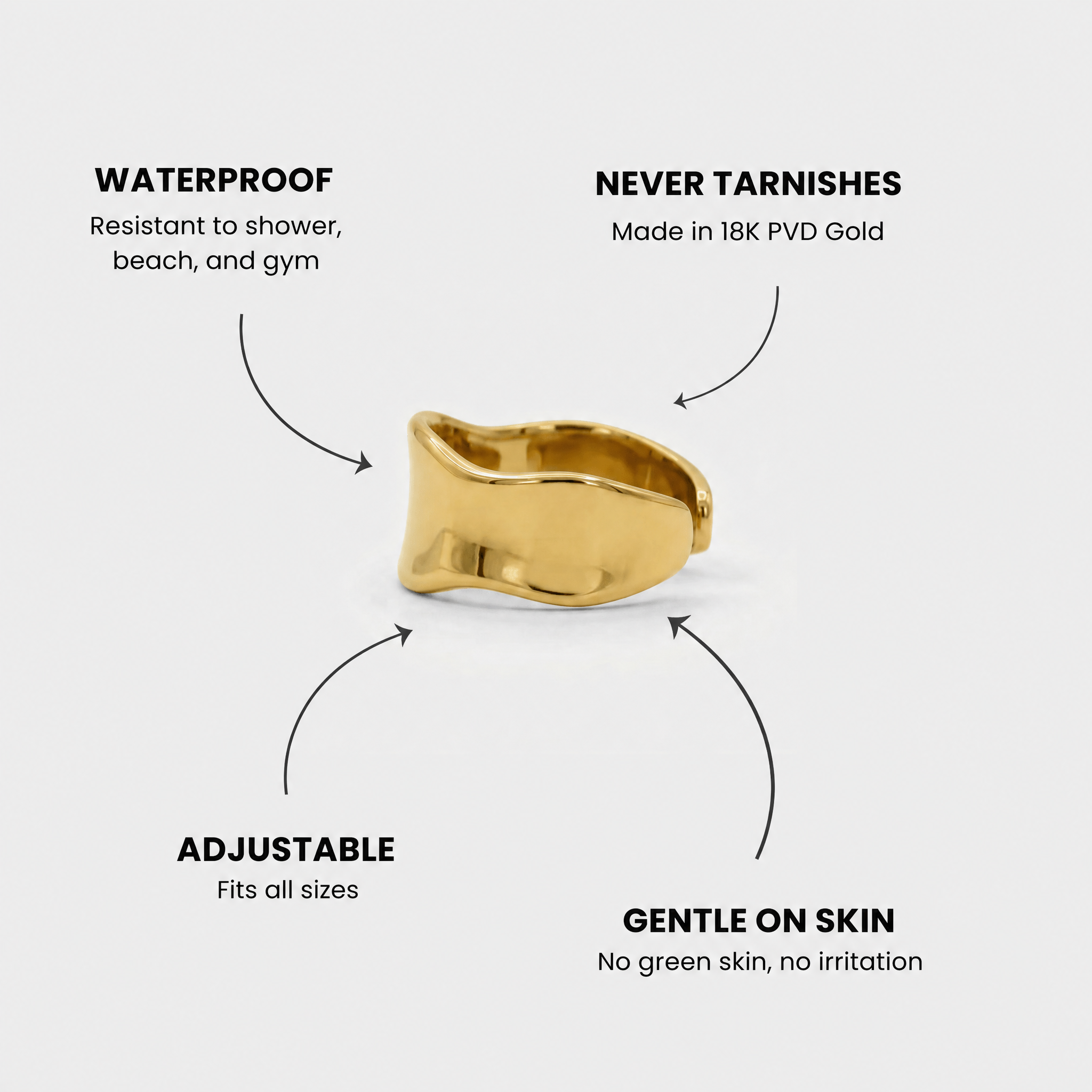 AylaGleam Mola Ring
