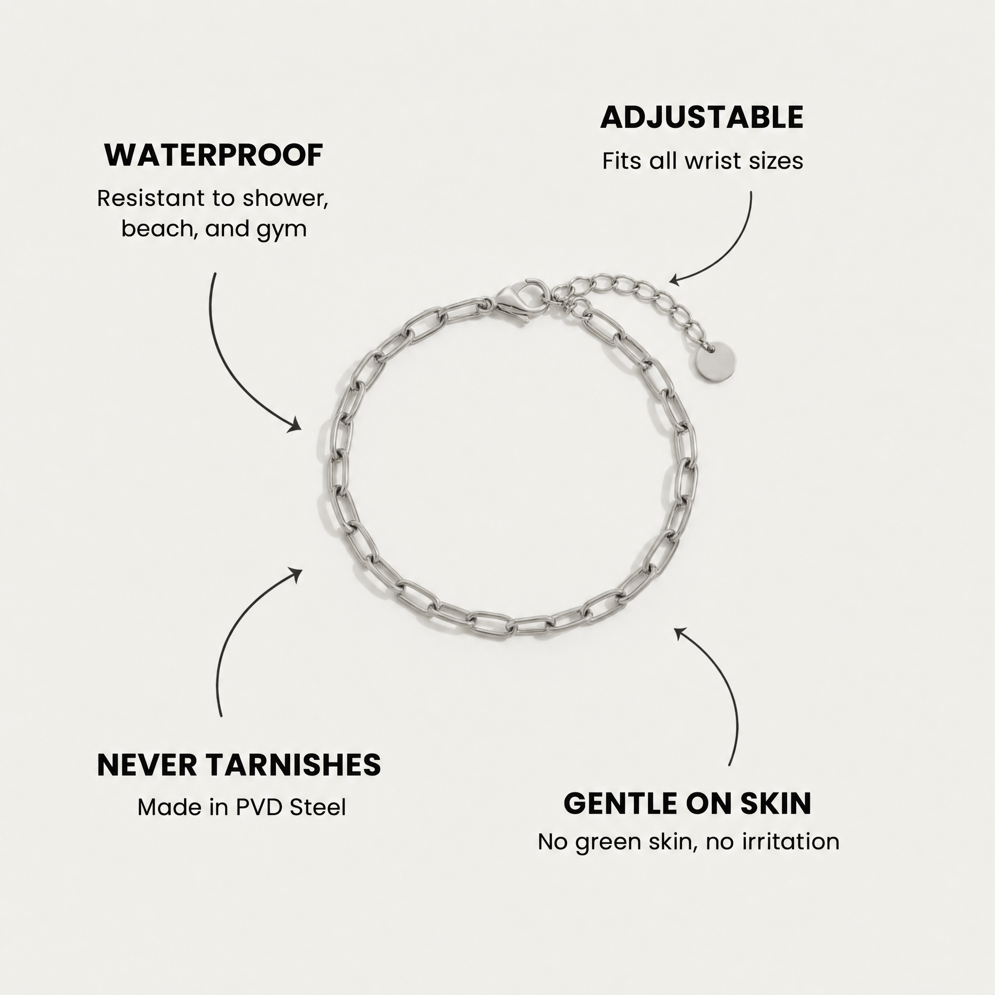 AylaGleam Clip Bracelet
