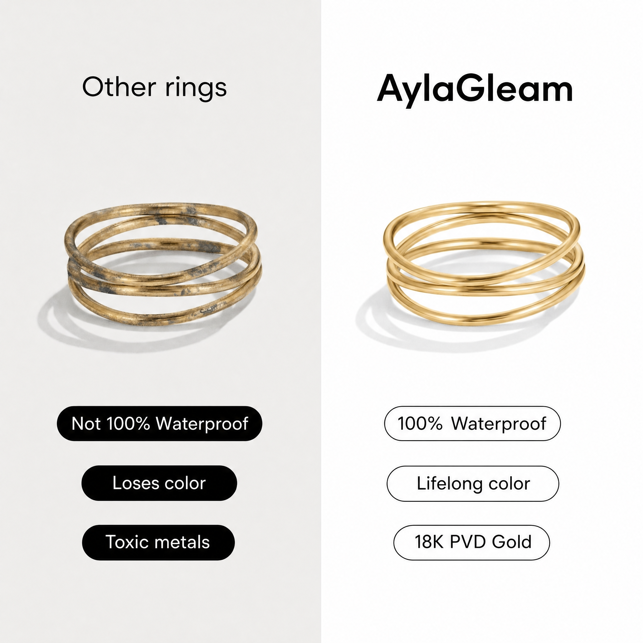 AylaGleam Pack of 12 Jewels