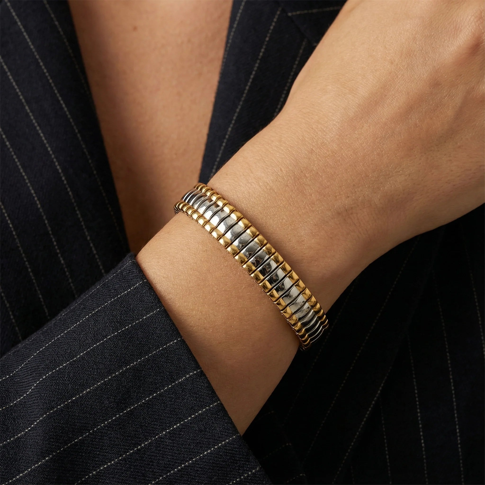 Contour Bracelet — worn