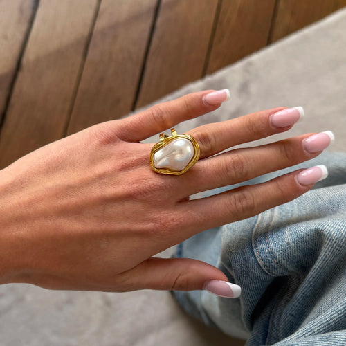 Atlas Ring — worn
