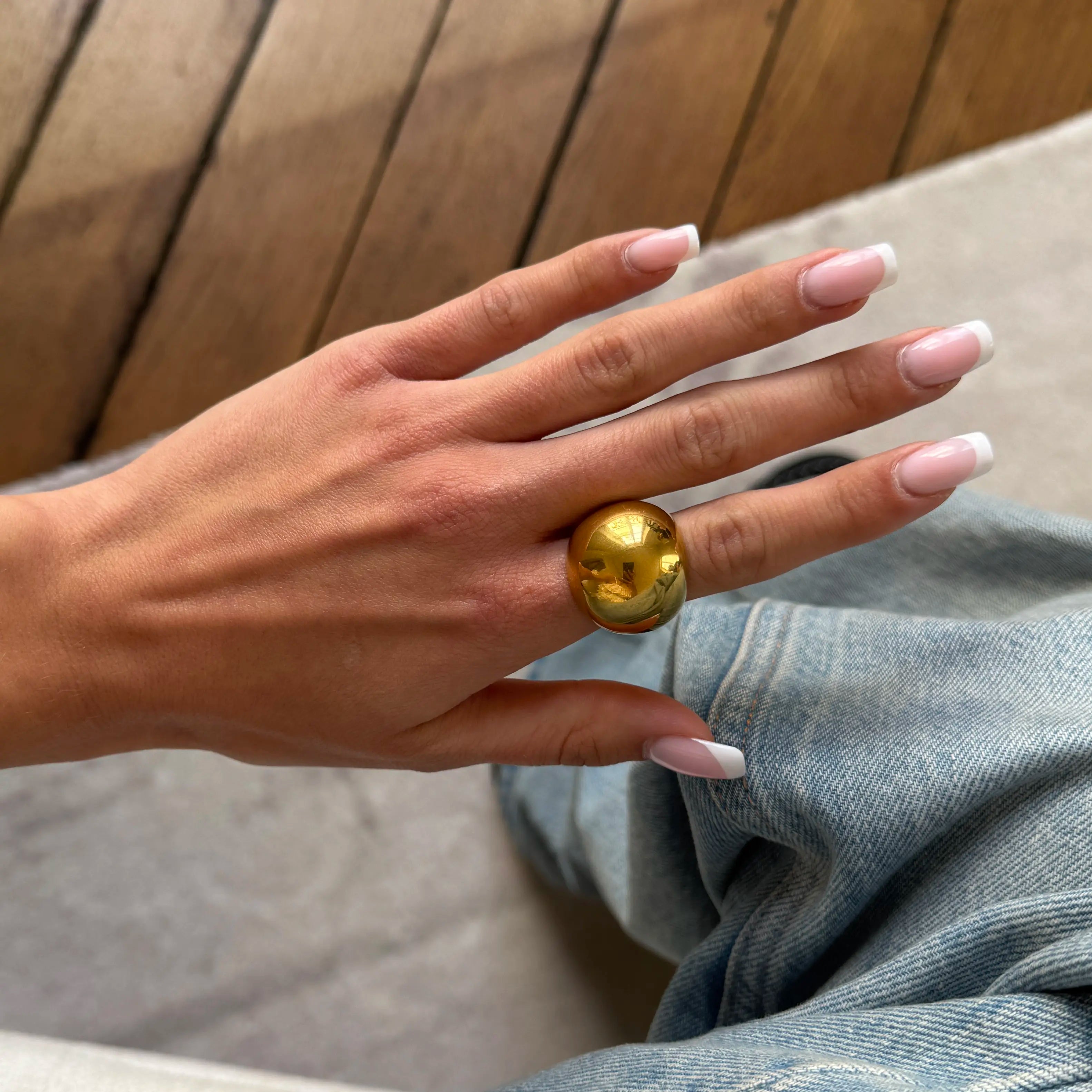 Aurea Ring — worn