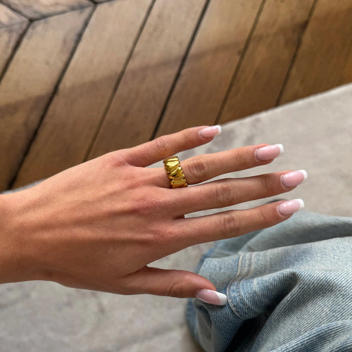 Heart Ring — worn