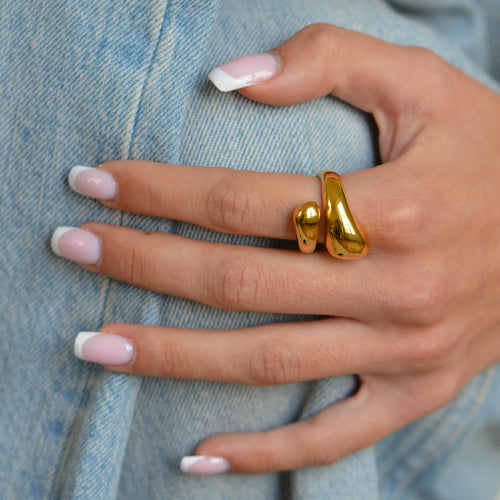 Spiral Ring — worn