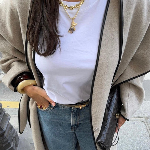 Ralphy the Bear Necklace — worn