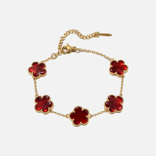 Bonheur Bracelet in Red — studio shot