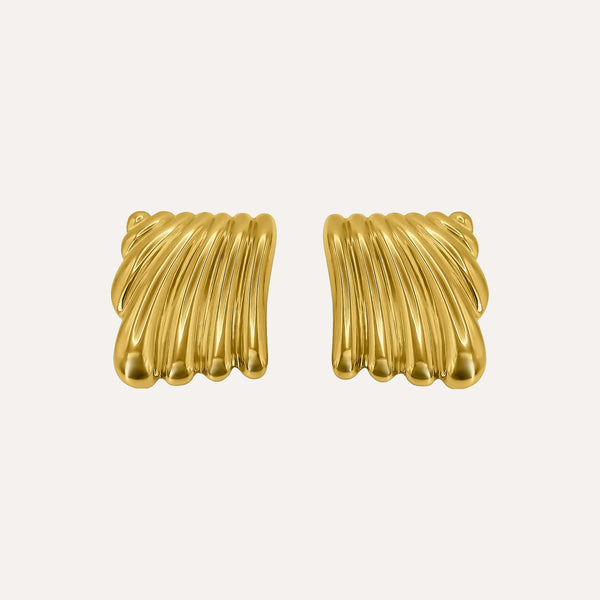 Allegra Earrings — studio shot on light grey