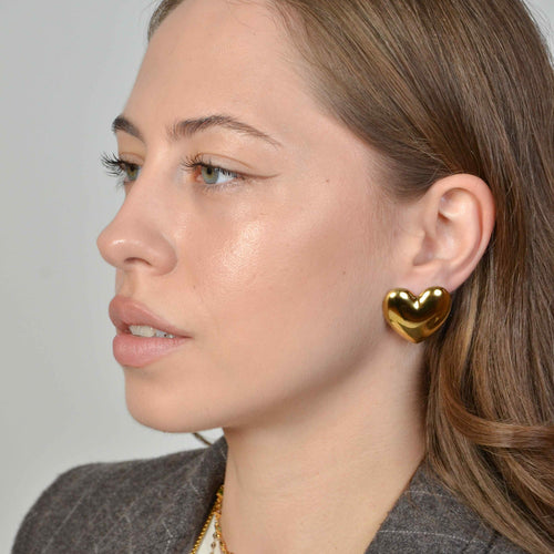 Amor Earrings — worn