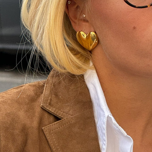 Amor Earrings — worn
