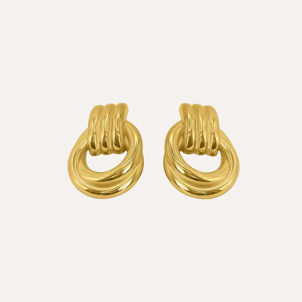 Francesca Earrings — studio shot on light grey