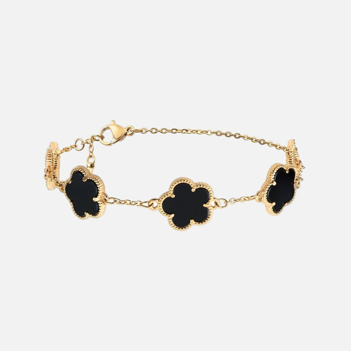 Bonheur Bracelet in Black — studio shot
