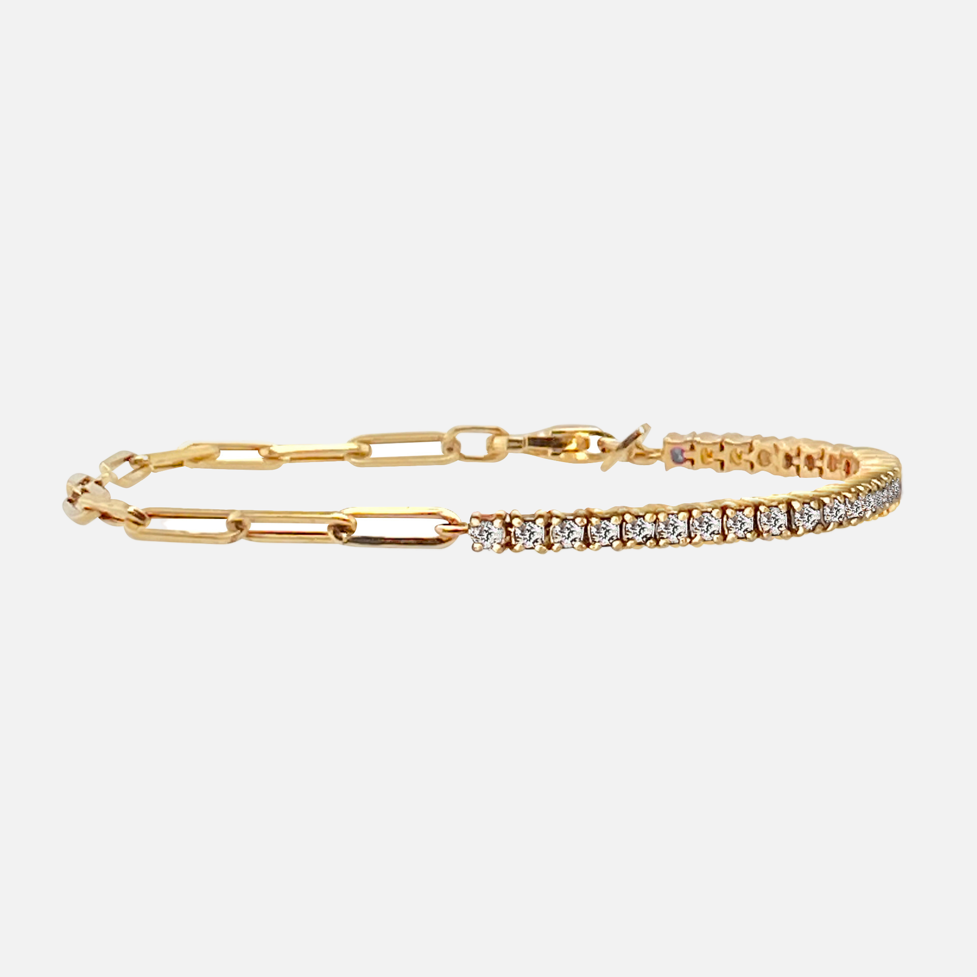Angie Bracelet in White — studio shot