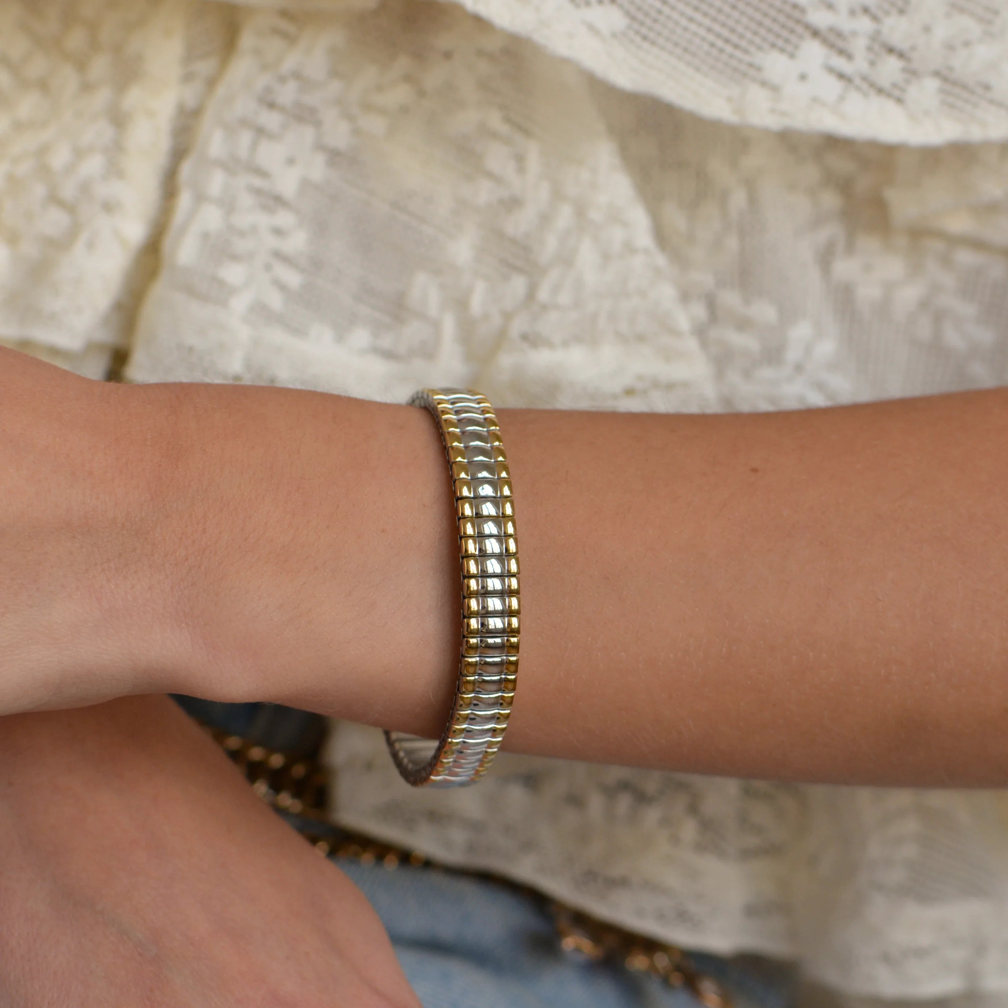 Contour Bracelet — worn