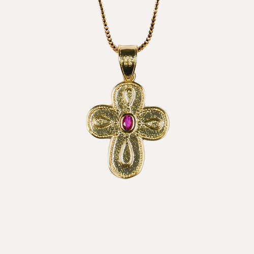 Clara Necklace — studio shot on light grey