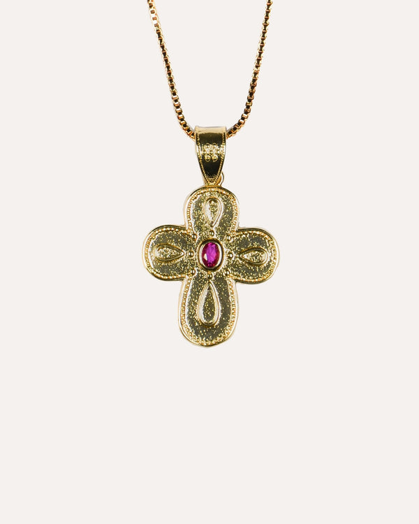 Clara Necklace — studio shot on light grey