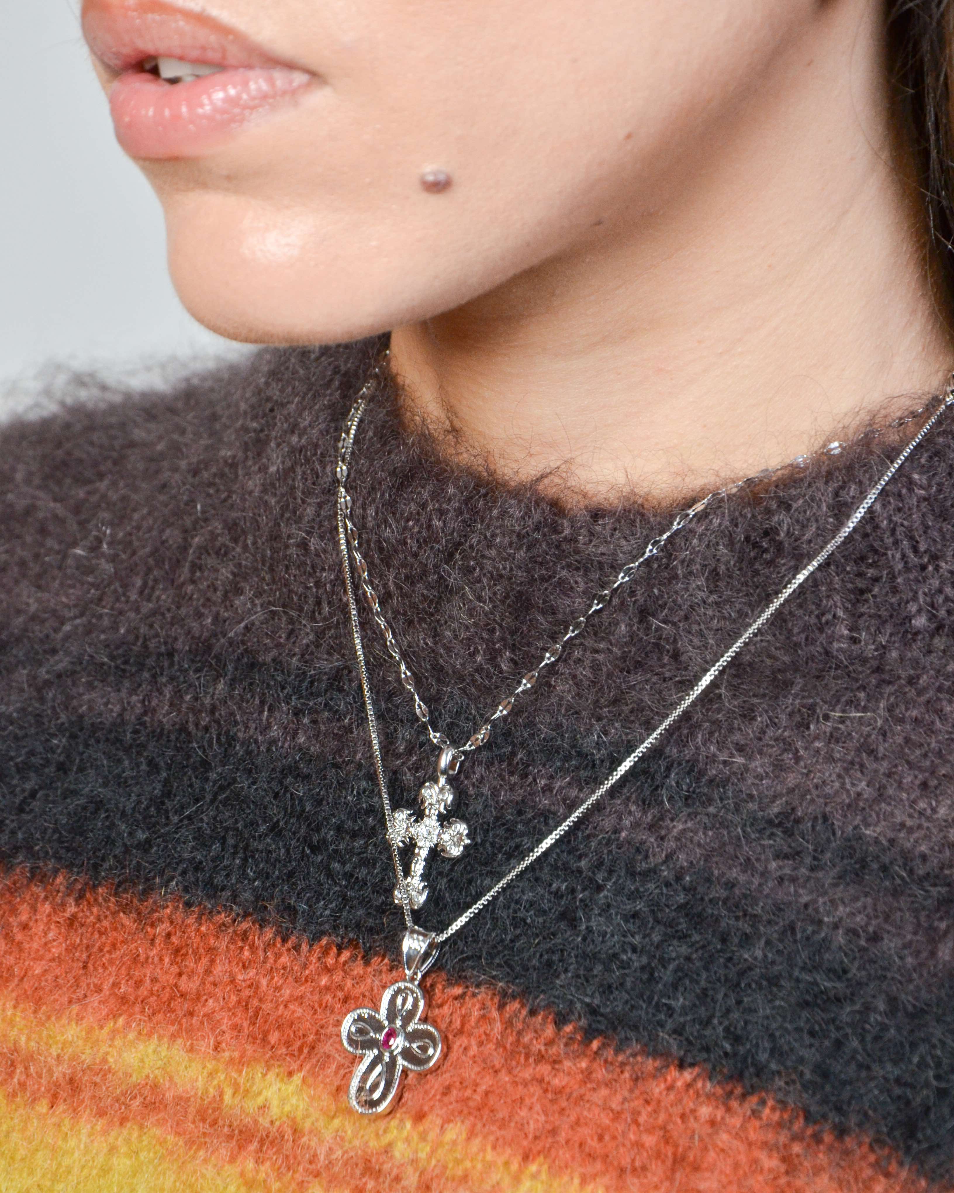 Clara Necklace — worn