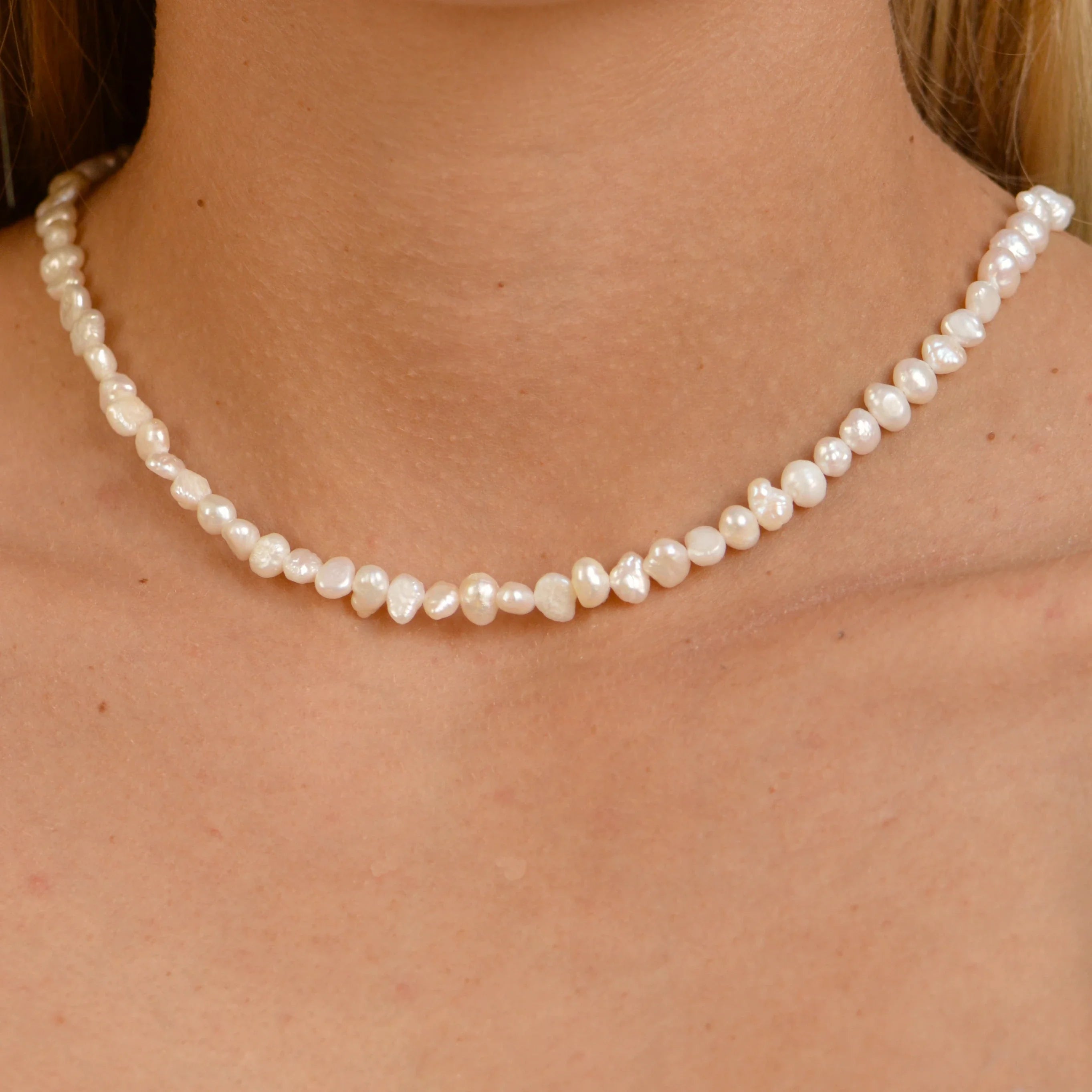 Luna Necklace — worn