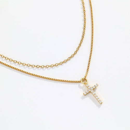 Pavé Cross Layering Set — detail