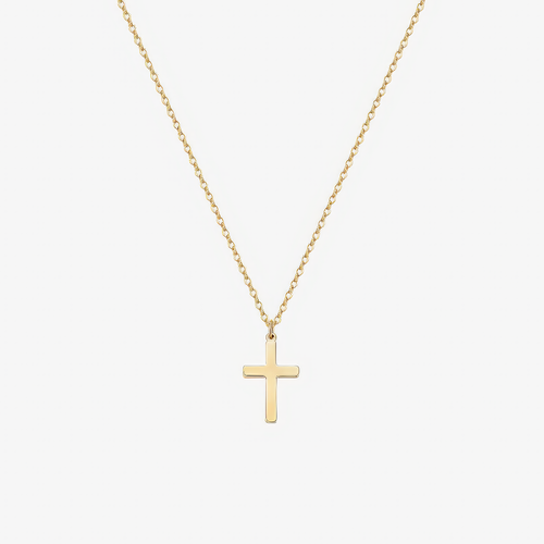 Classic Cross Necklace — detail