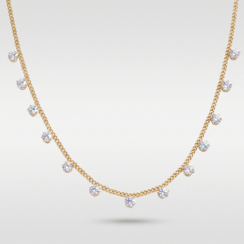 Lucia Necklace — studio shot on light grey