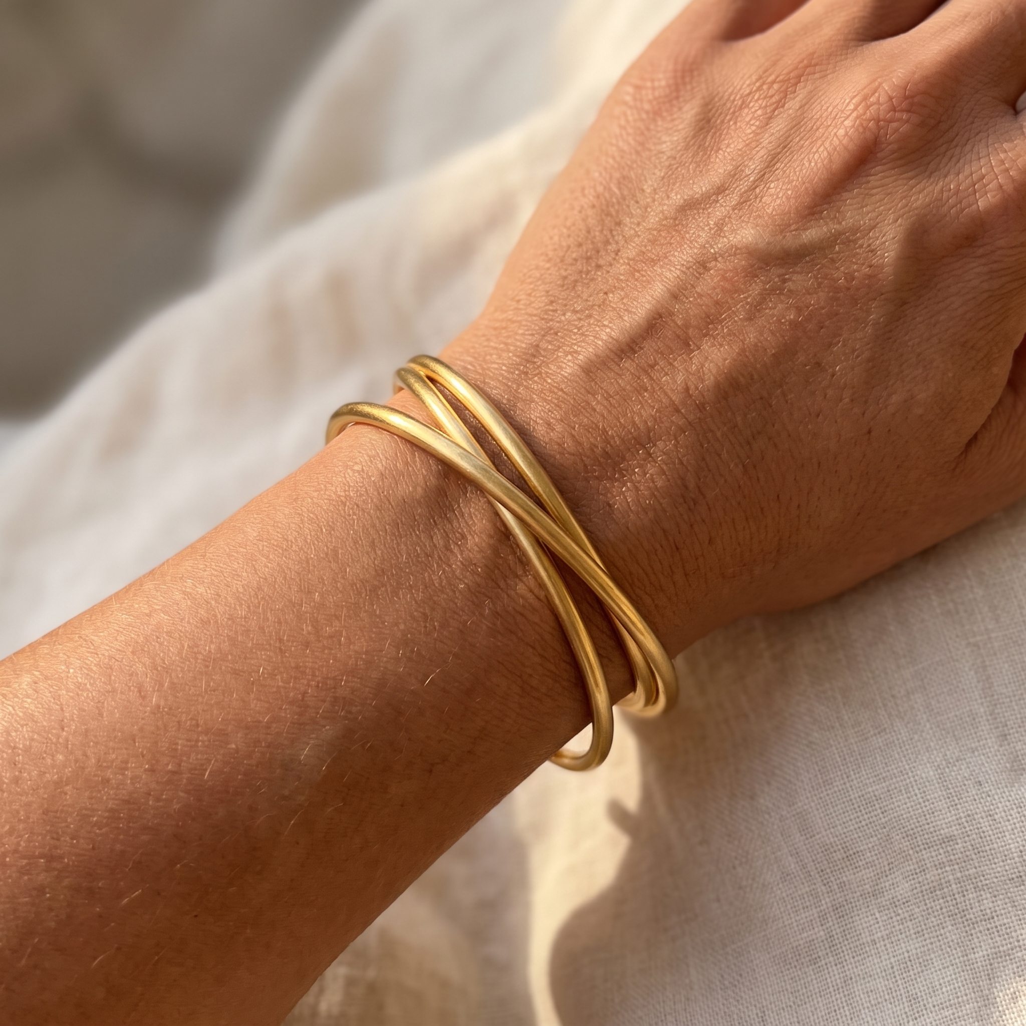Alix Bangle — worn