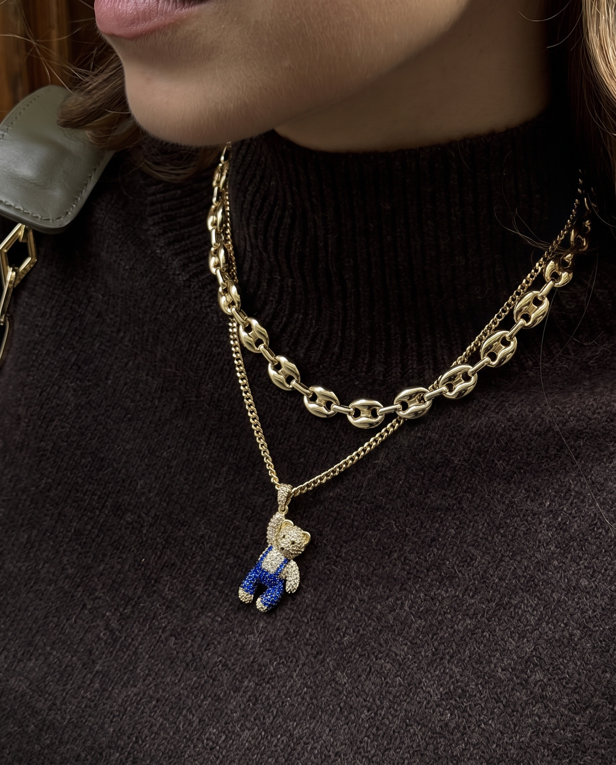 Collar Ralphy el Osito, puesto