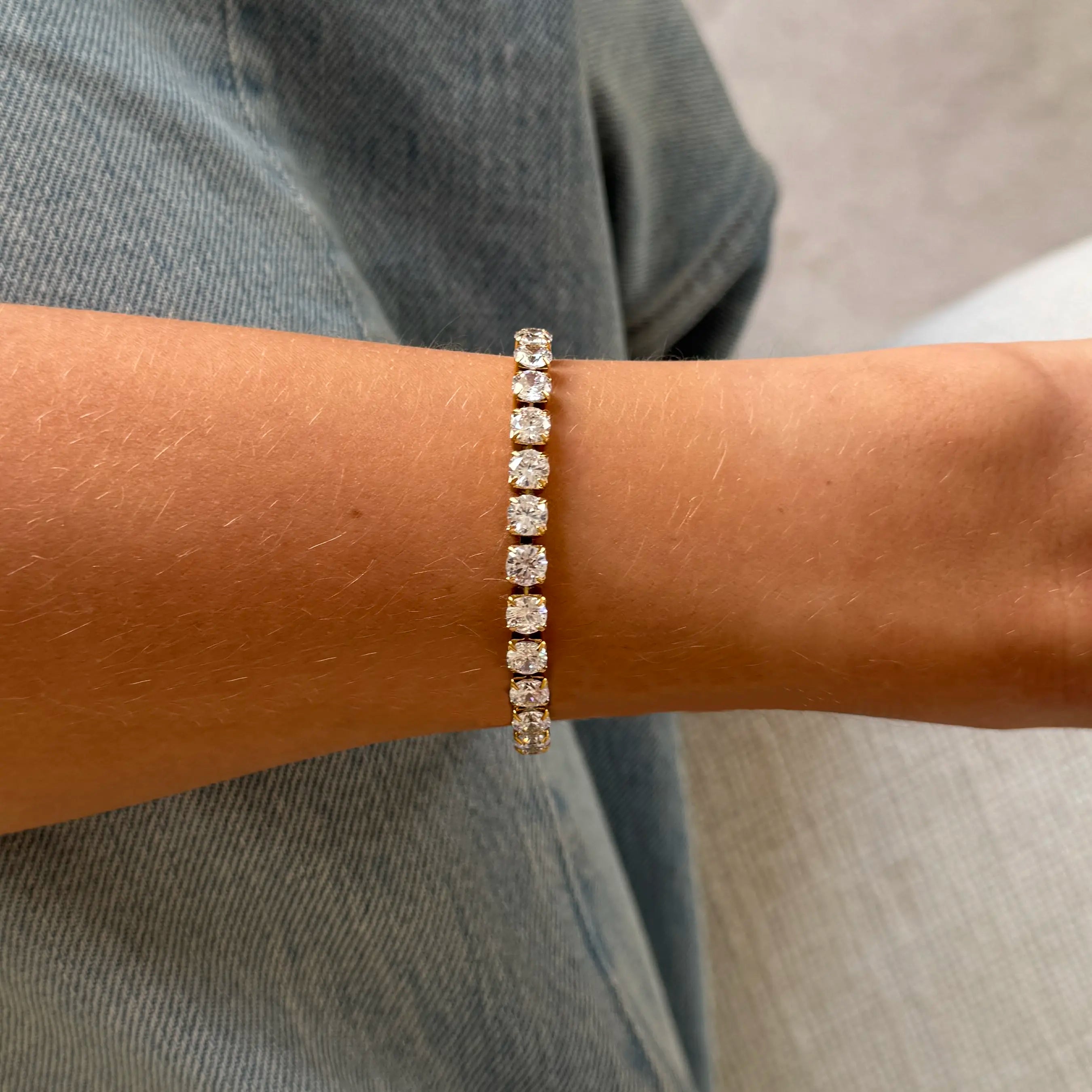 Riviere Bracelet — worn