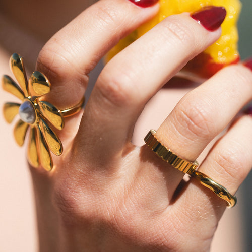Luna Ring — worn