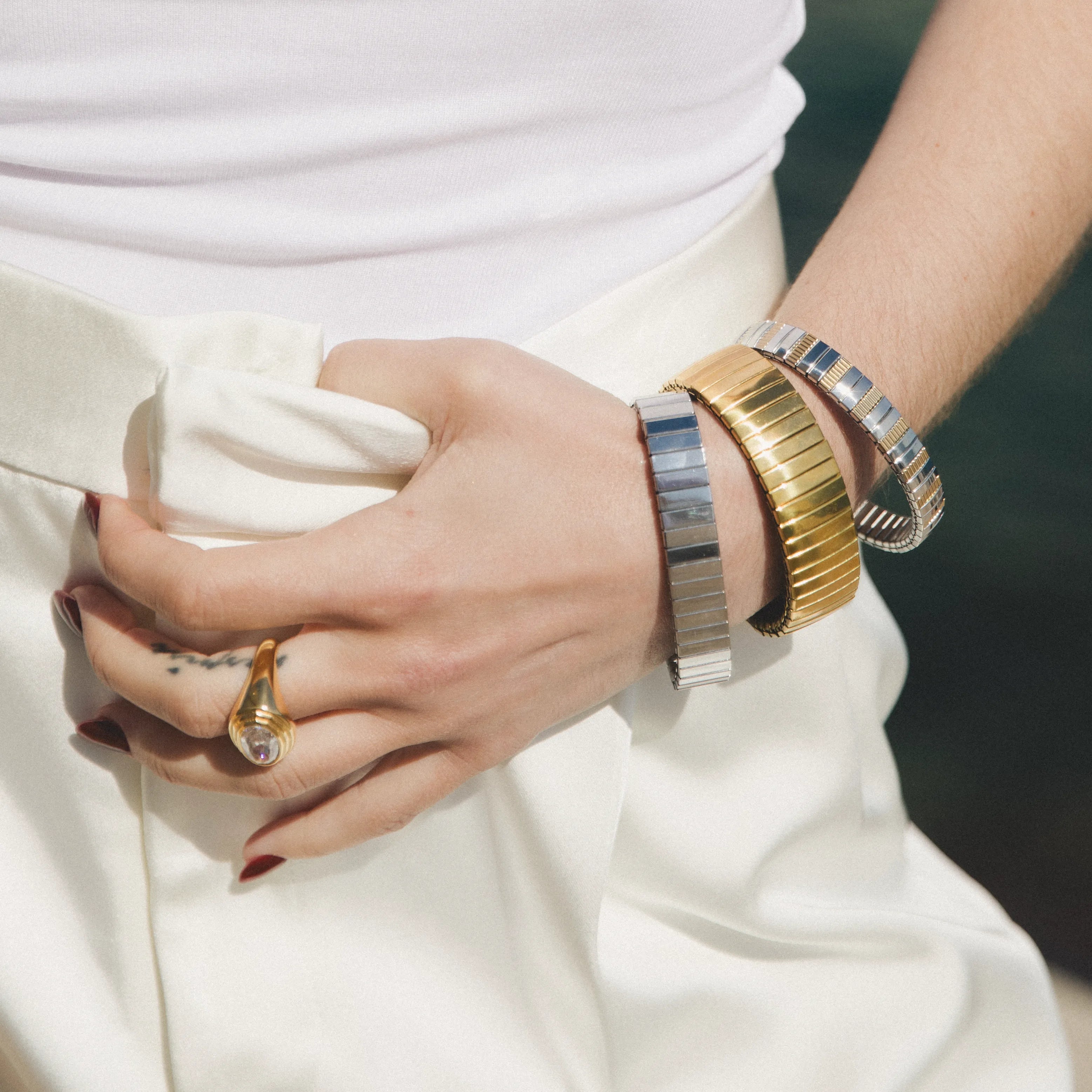 Duet Bracelet — worn