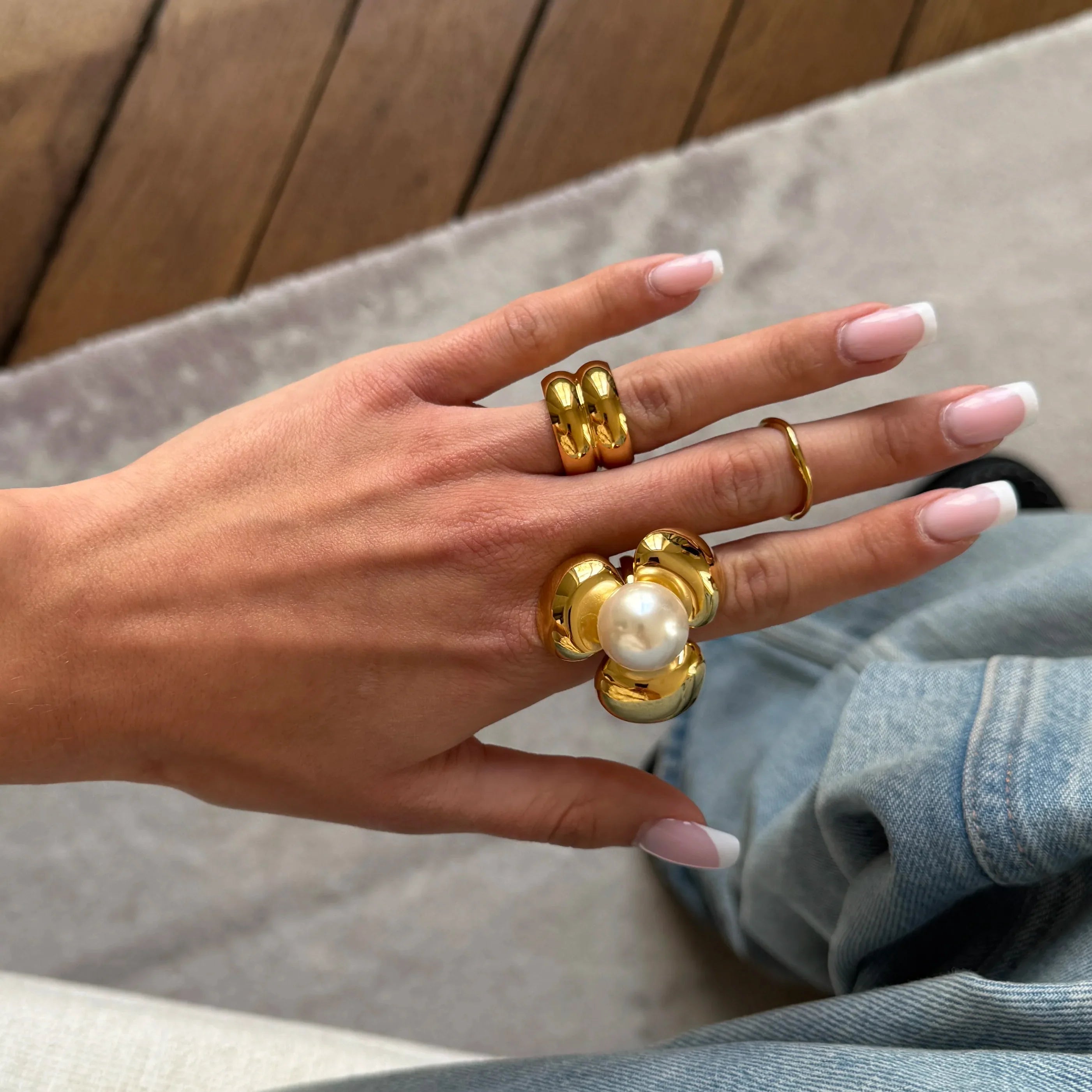 Mira Ring — worn