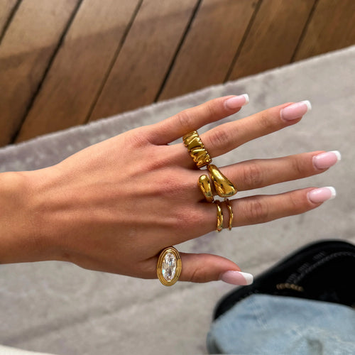 Alma Ring — worn