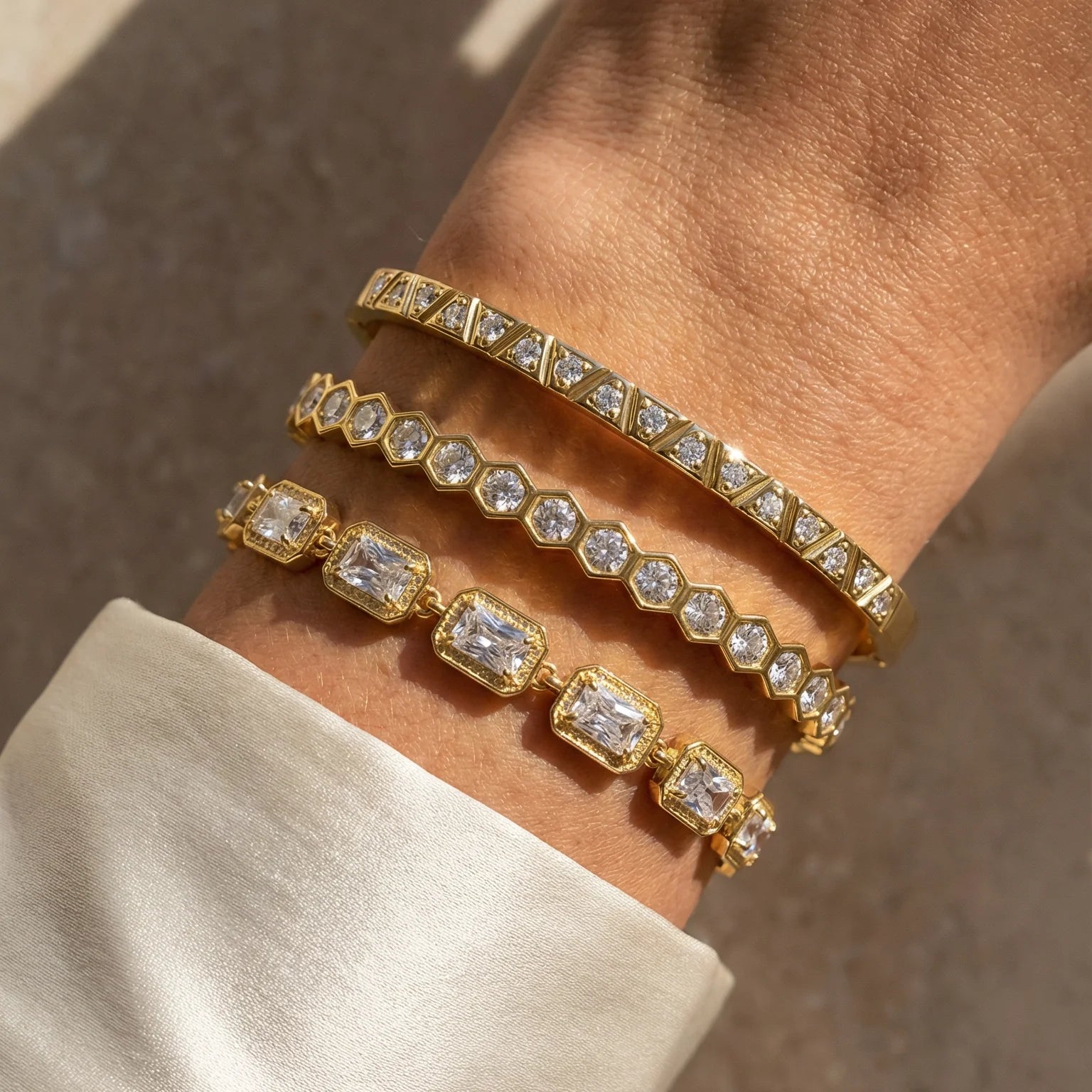 Antoinette Bracelet — worn