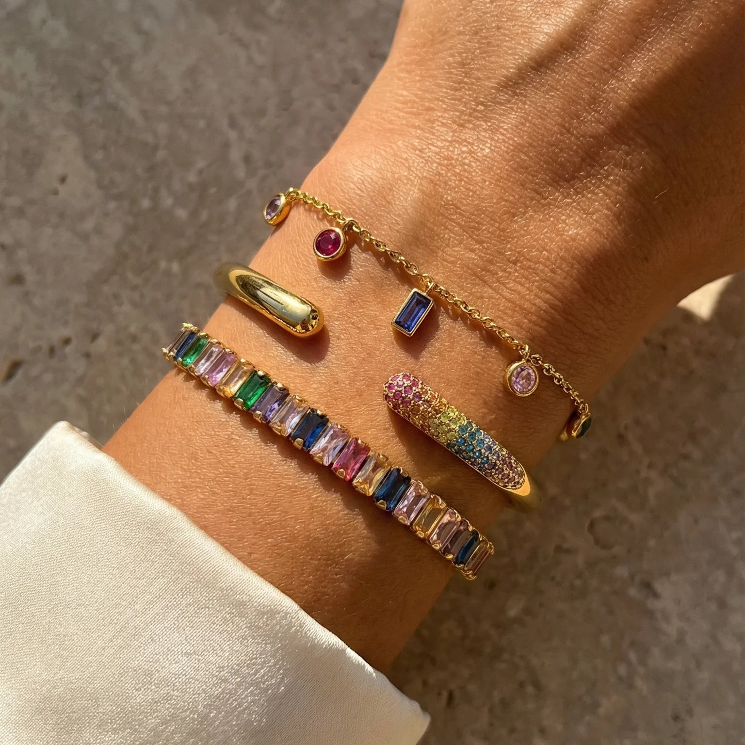 Avril Bracelet — worn
