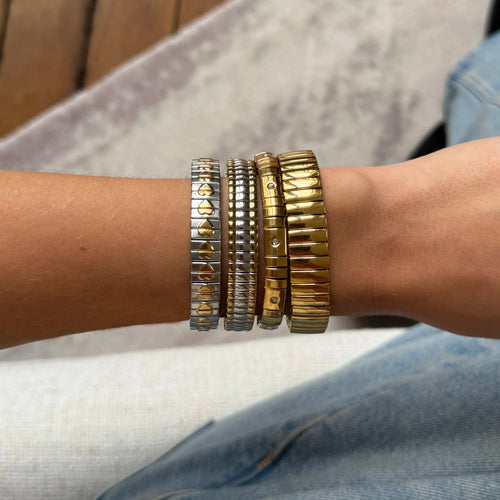 Solitaire Bracelet — worn